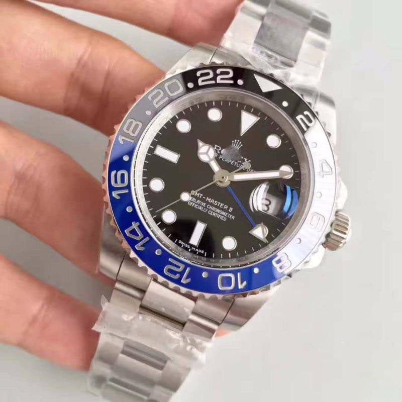 GMT MASTER II 116710BLNR NOOB FACTORY V8 BLACK DIAL